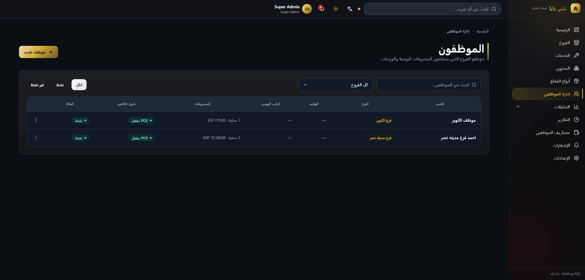 Reports and analytics